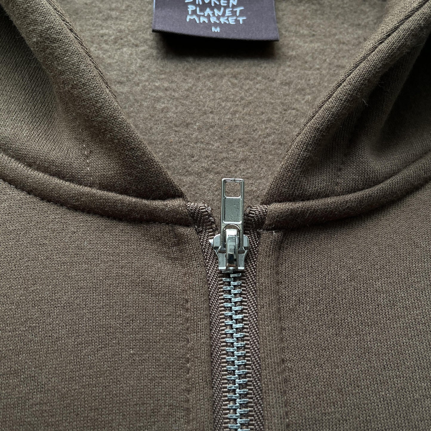 Broken P Market Arctic Zip Up Hoodie
