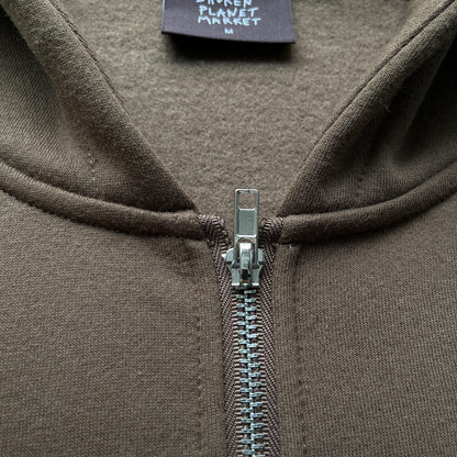 Broken P Market Arctic Zip Up Hoodie
