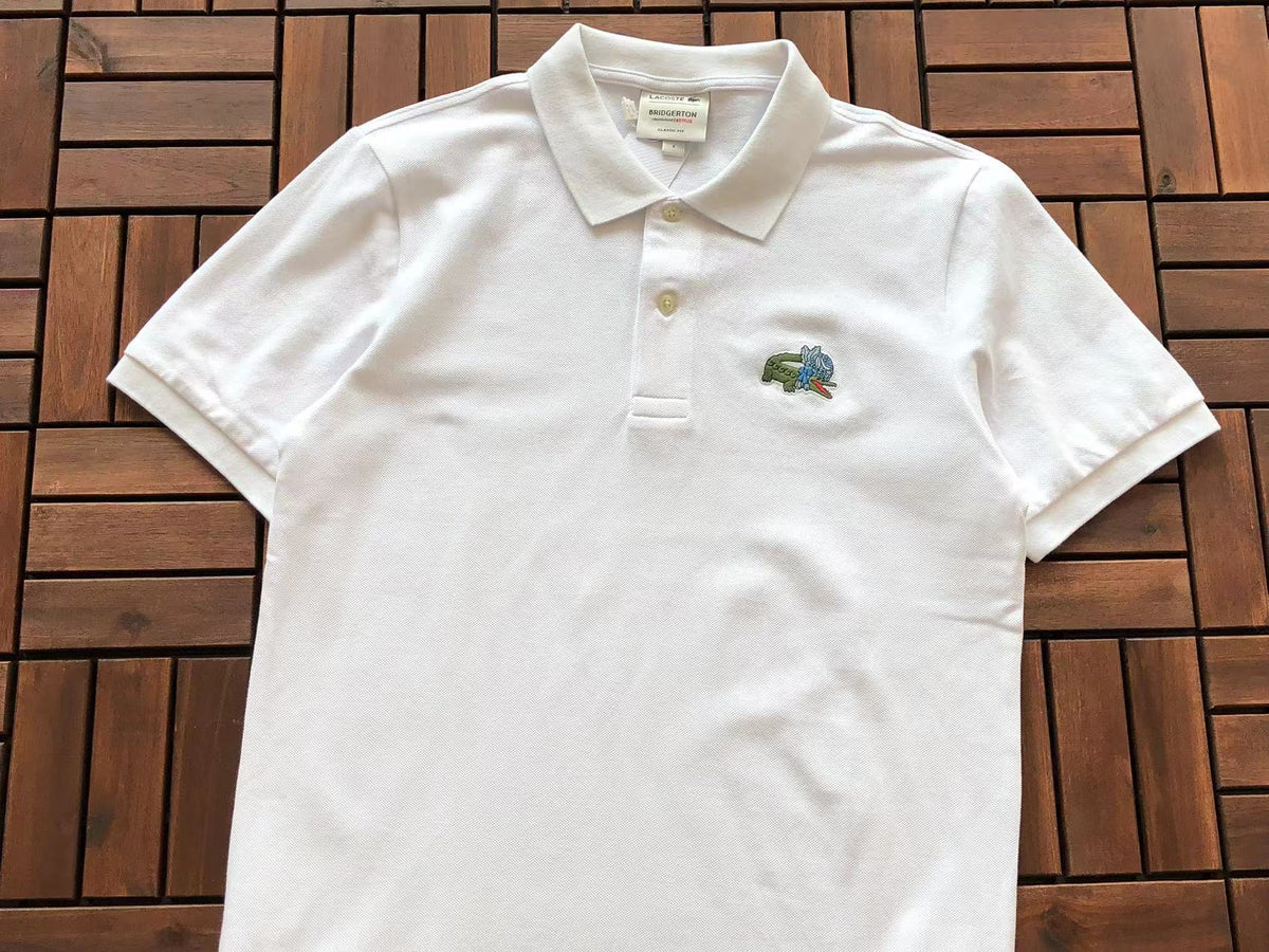 Collection de polos Lacoste x Netflix
