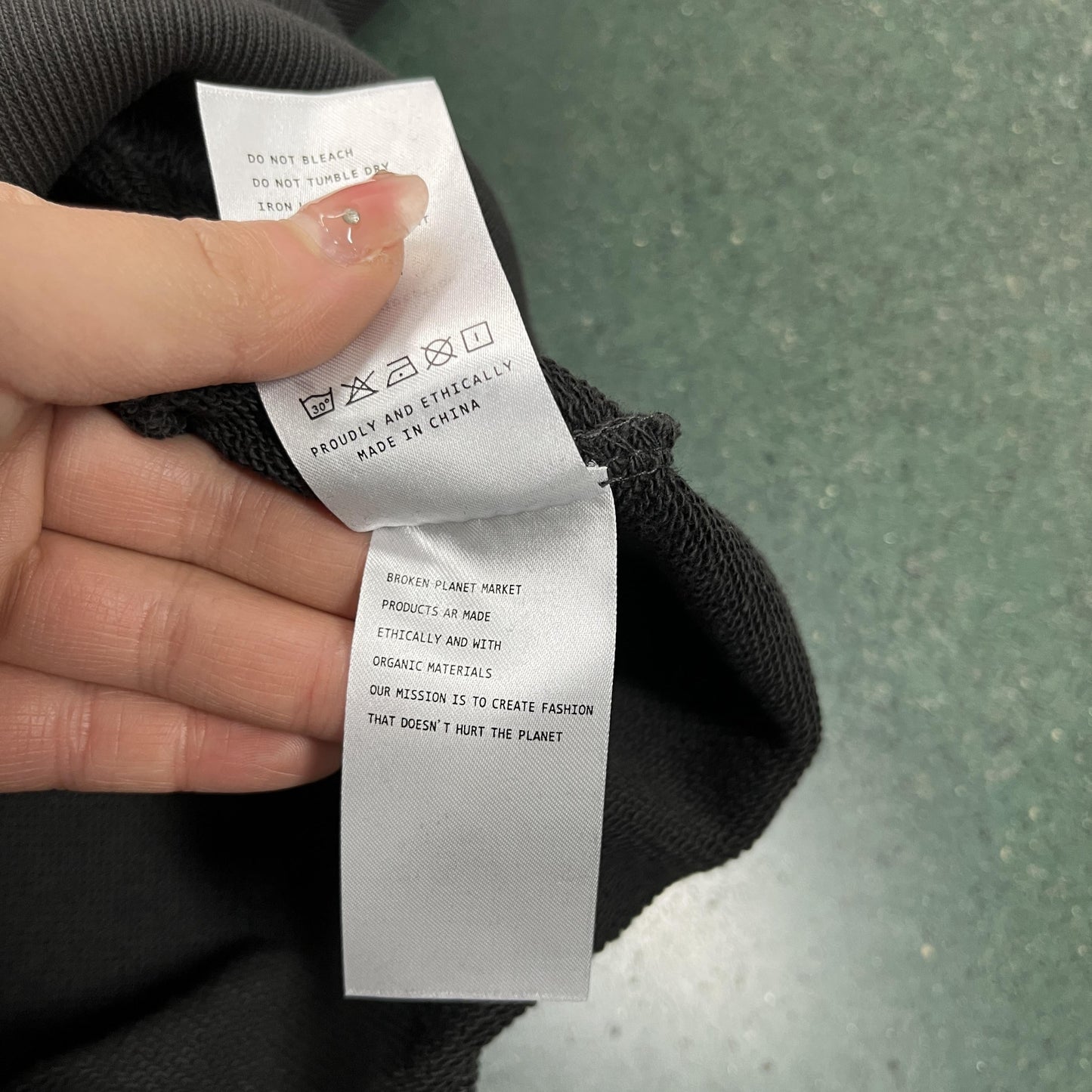 Broken P Spider Zip Up Hoodie