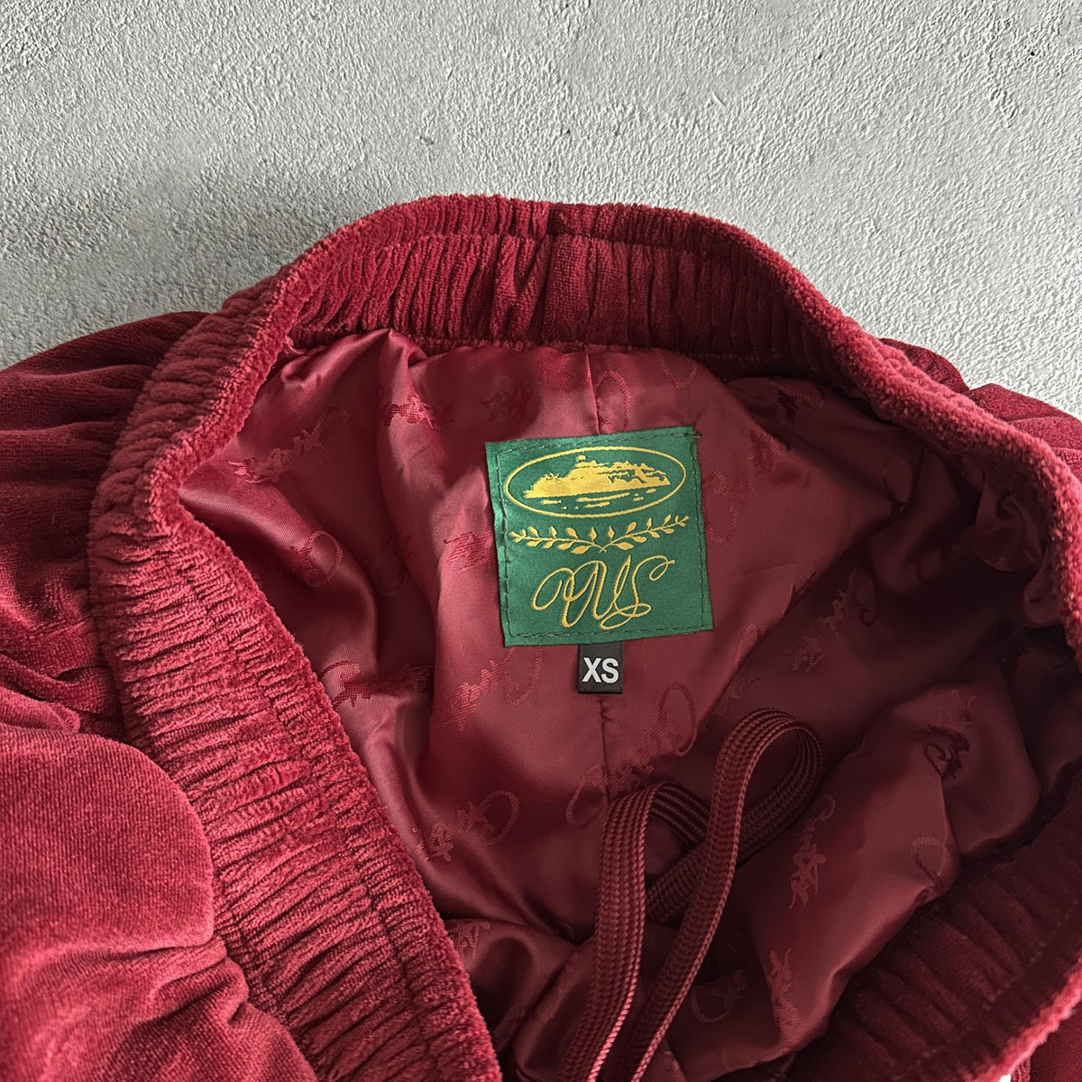 Ensemble de survêtement en velours Corteiz