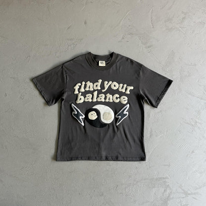 T-shirt Broken P Trouvez Votre Équilibre