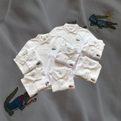 Collection de polos Lacoste x Netflix