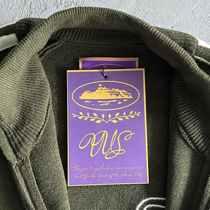 Polaire tricotée zippée Corteiz