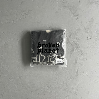Broken P Double Zip Up Hoodie