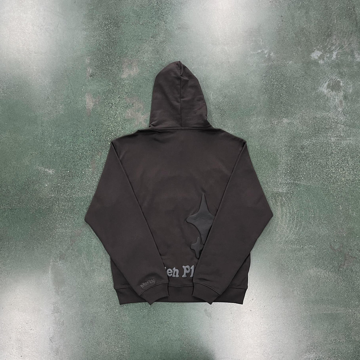 Sweat à capuche Crâne cœur brisé