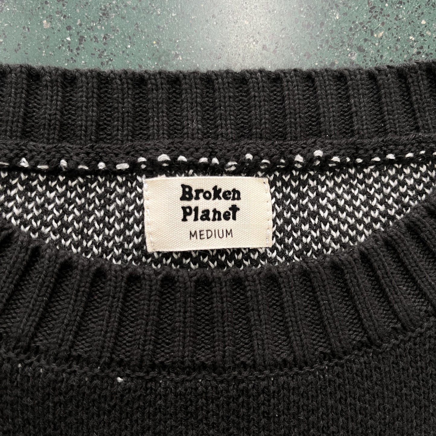 Broken P Skull Heart Sweater