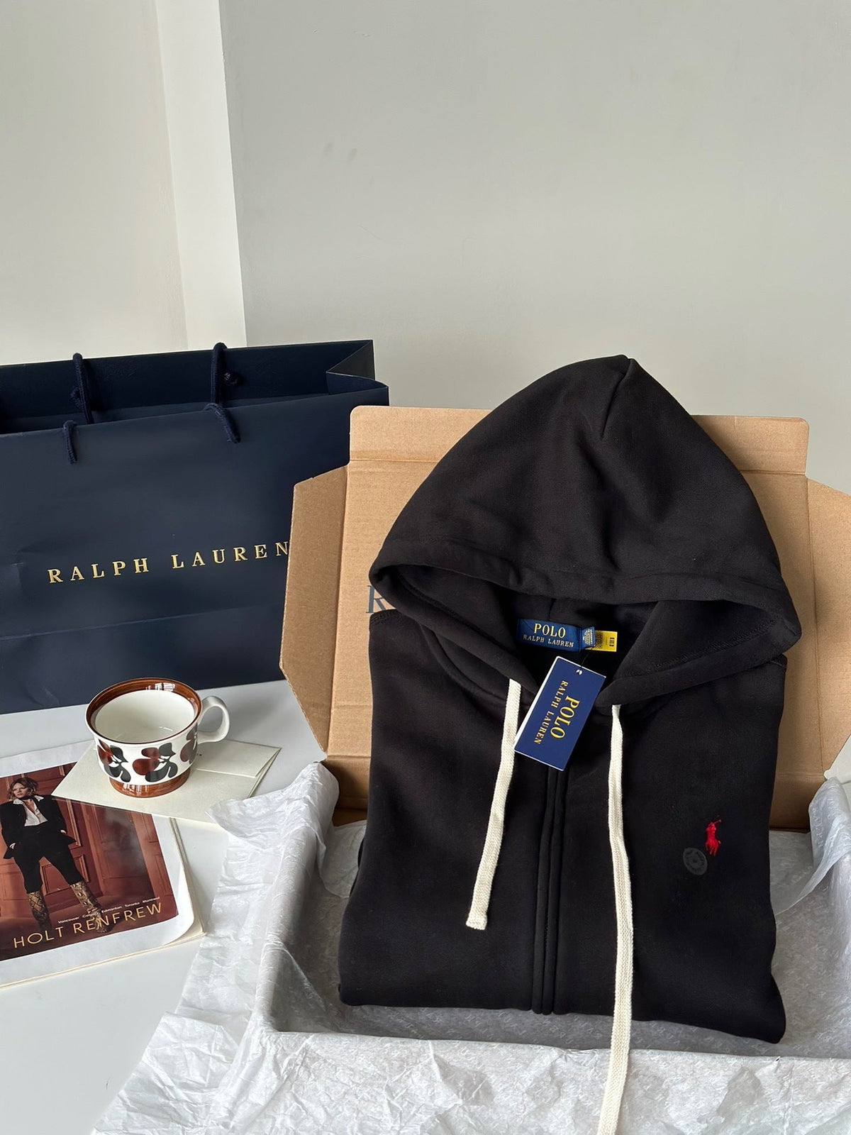 Sweat à capuche zippé Ralph Lauren