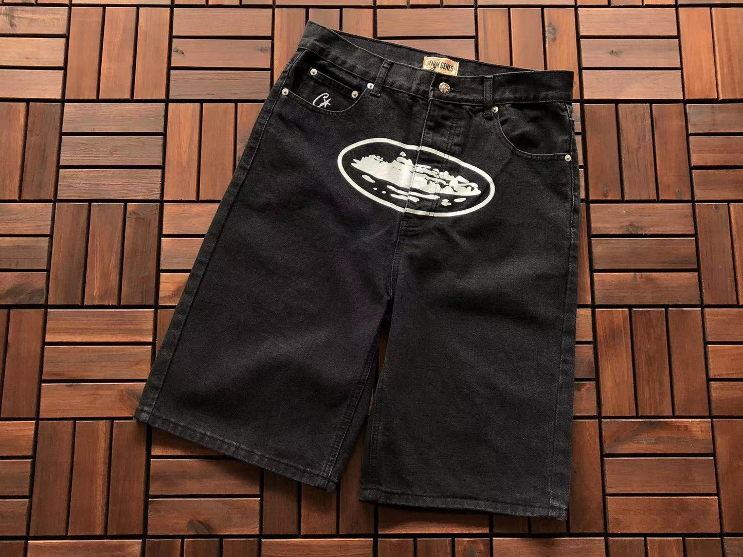 Shorts en jean Corteiz