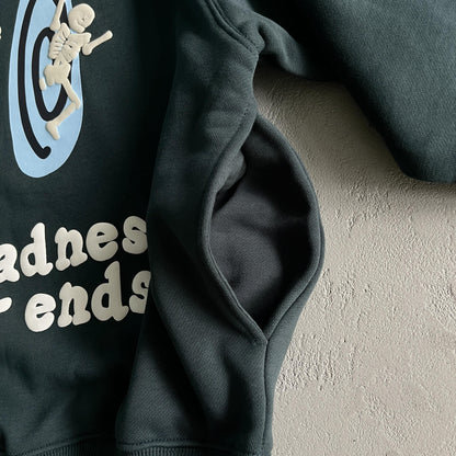 Sweat à capuche Broken P The Madness Never Ends