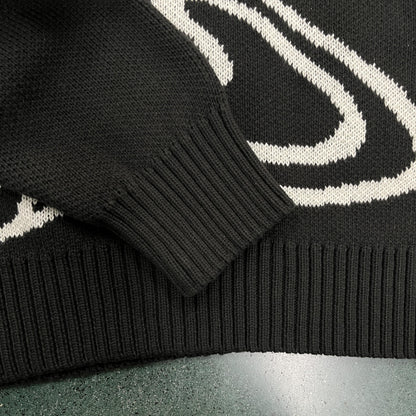 Broken P Knitted Sweater