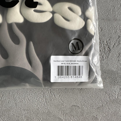 Broken P Heartess Love Tshirt-mocha