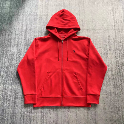 Sweat à capuche zippé basique Ralph Lauren