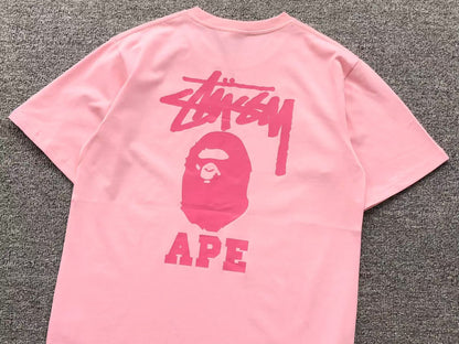T-shirt Bape x Stussy