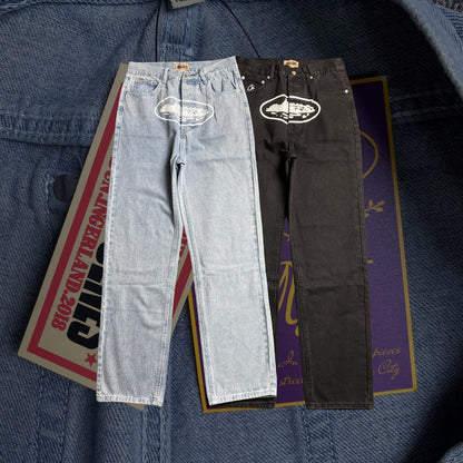 Jean en denim Corteiz