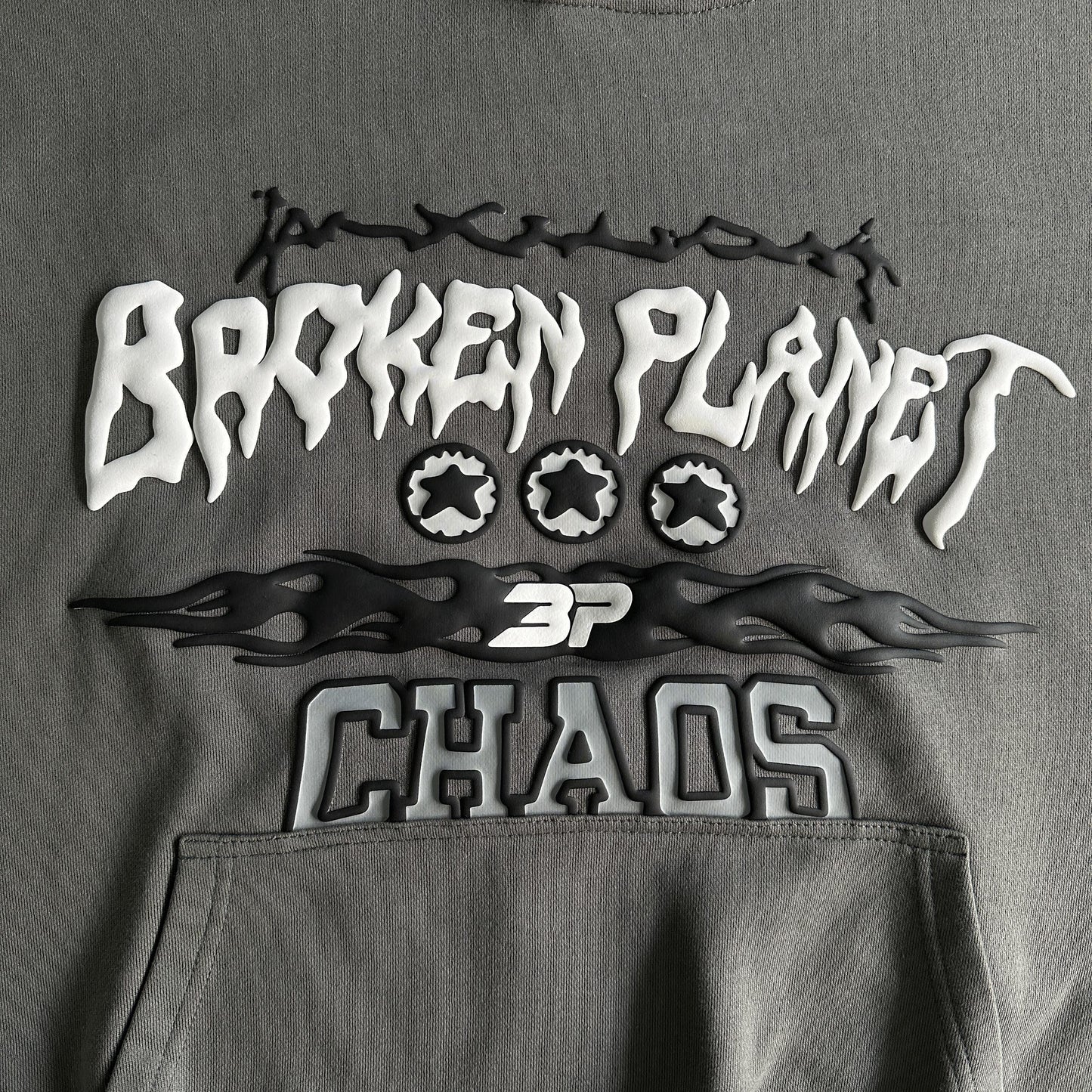 Sweat à capuche Broken P Chaos