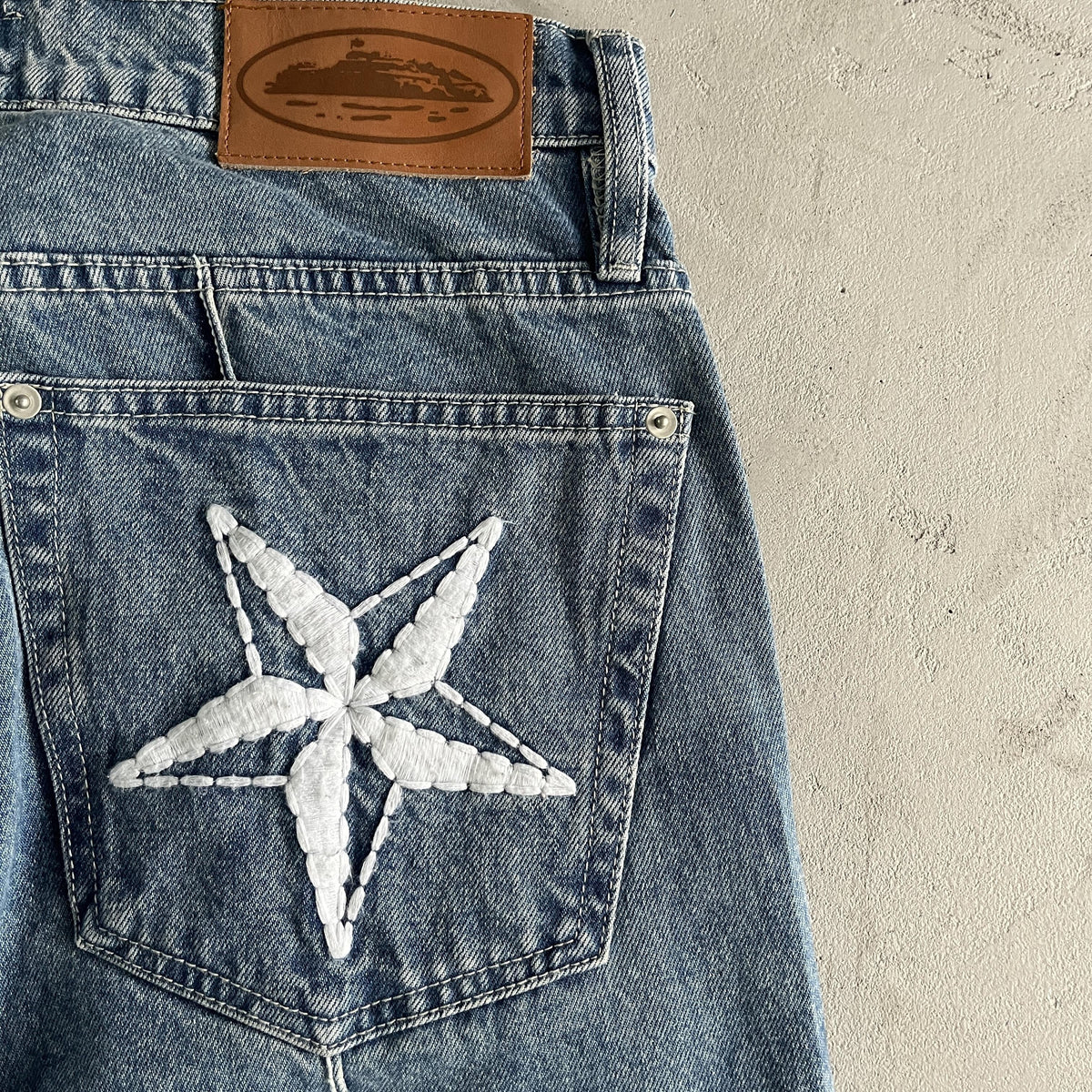 Pantalon en jean Corteiz