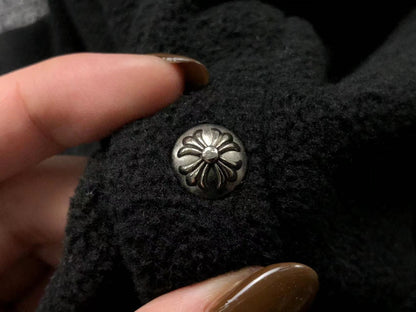 Sweat à capuche polaire Chrome Hearts