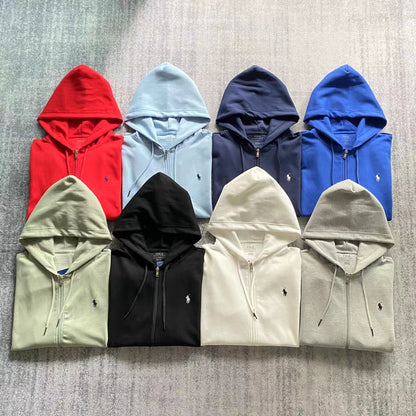 Sweat à capuche zippé basique Ralph Lauren