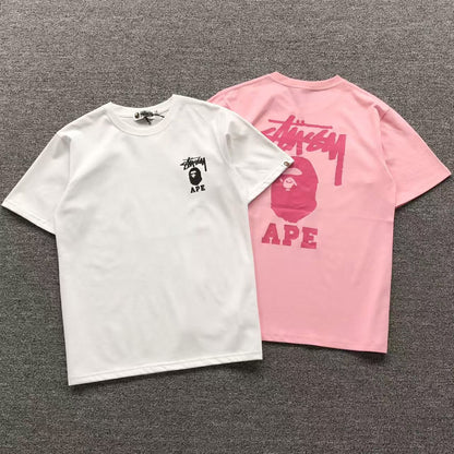 T-shirt Bape x Stussy