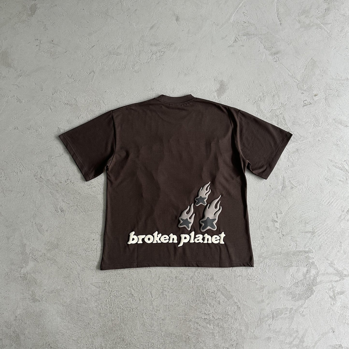Broken P Heartess Love Tshirt-mocha