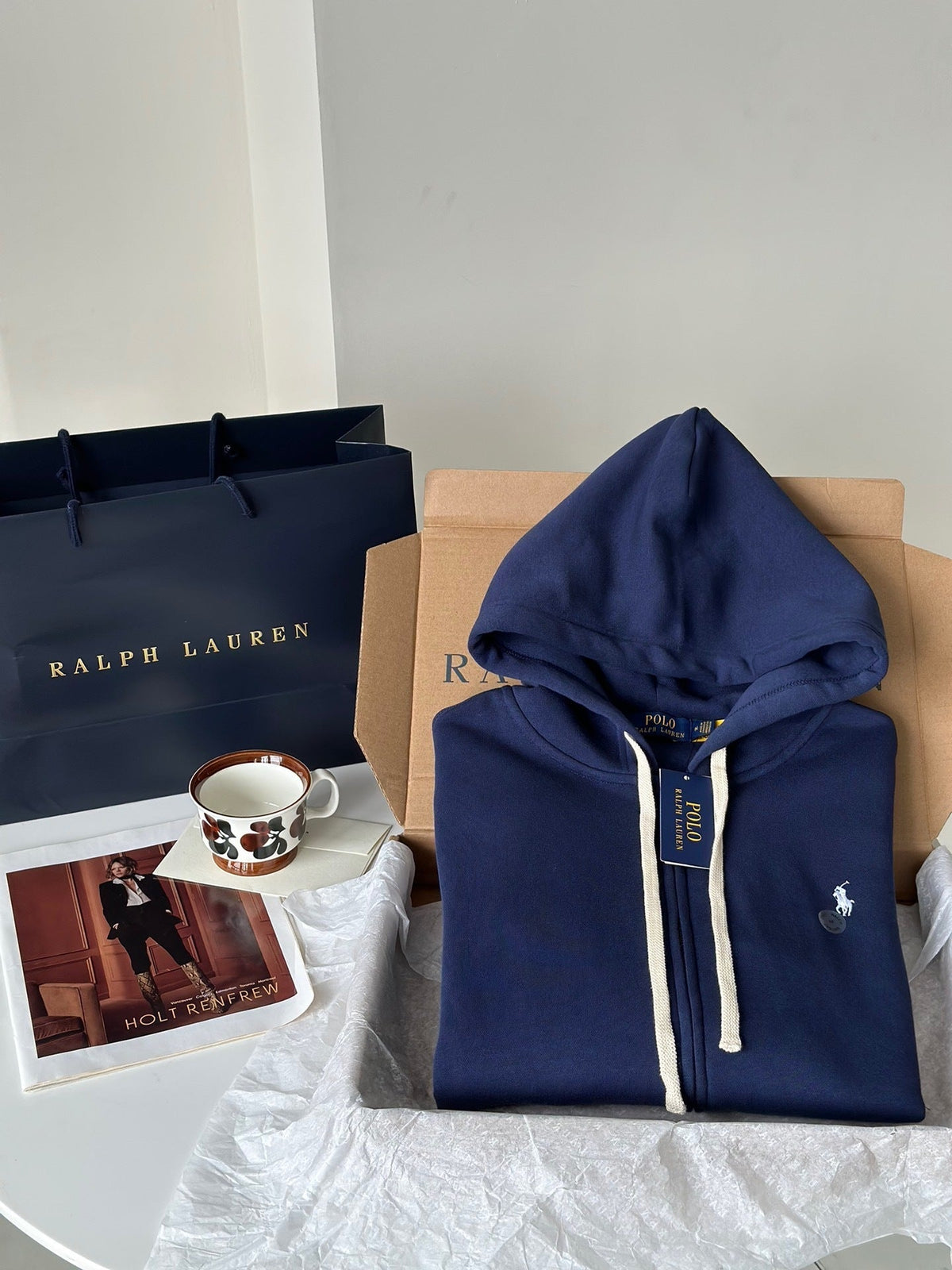 Sweat à capuche zippé Ralph Lauren