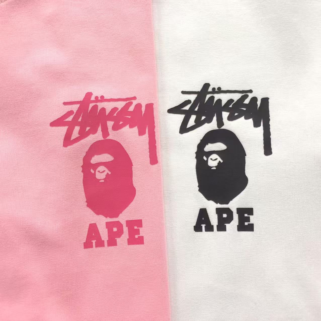 T-shirt Bape x Stussy