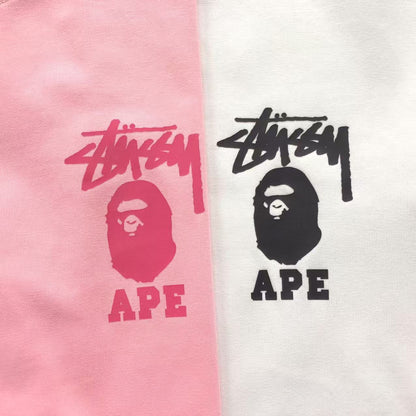 T-shirt Bape x Stussy