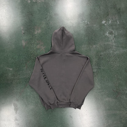 Sweat à capuche zippé Broken P Planet