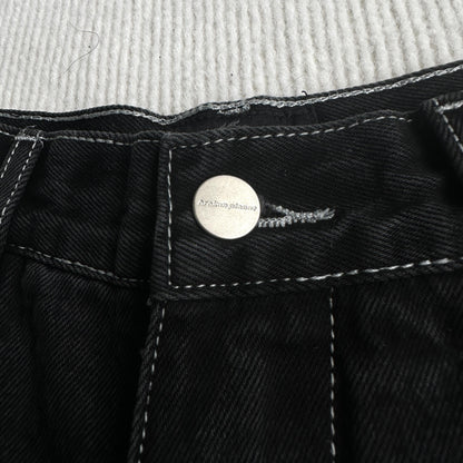 Broken P Denim Jeans Shorts