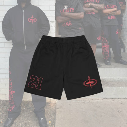 Shorts Corteiz x Slaugther Gang