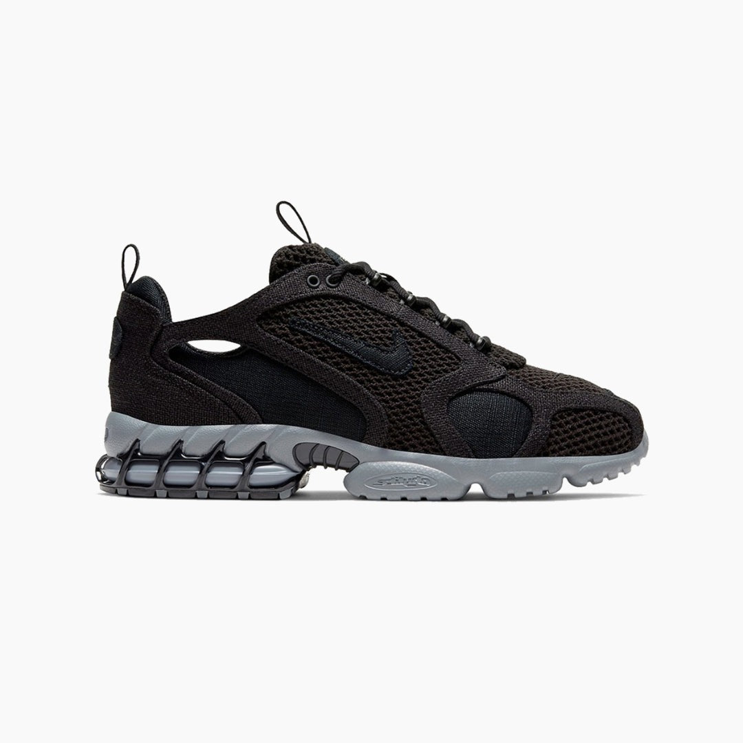 Nike x Stussy Air Zoom Spiridon Caged Noir