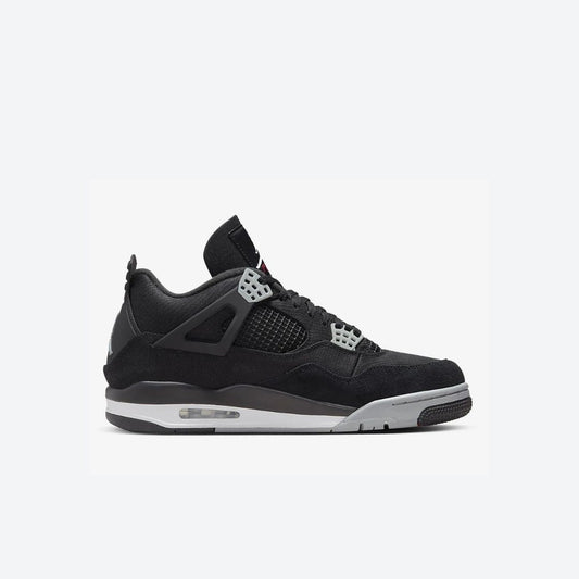 AJ 4 Retro "Black Canvas"
