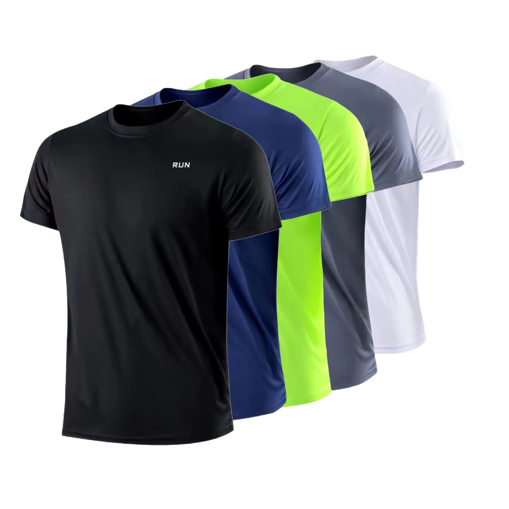 Men's Quick Dry Short Sleeve Gym