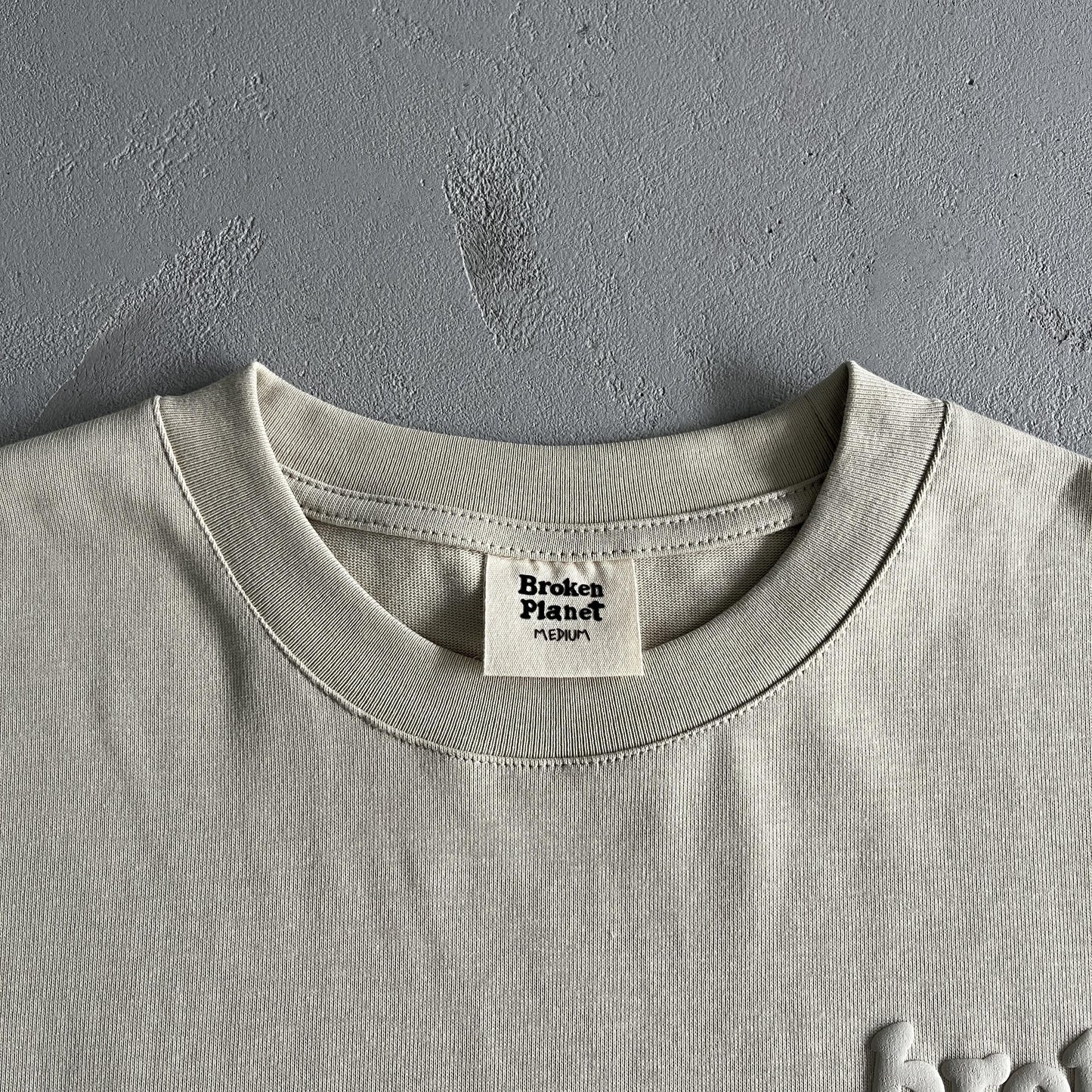 Broken P Basic Letter Short TShirt
