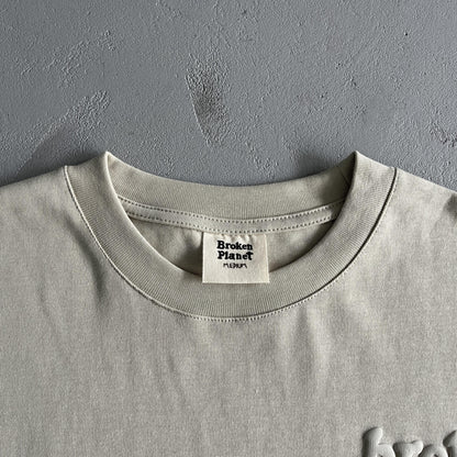 Broken P Basic Letter Short TShirt