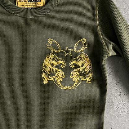 Corteiz Longsleeve Gaufre Tigre