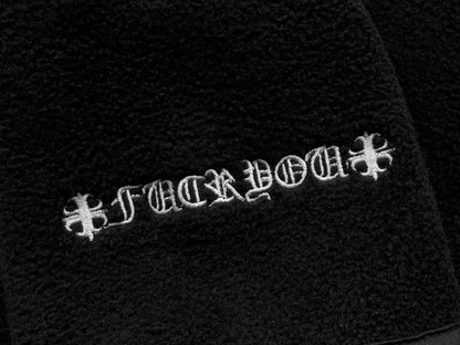 Sweat à capuche polaire Chrome Hearts
