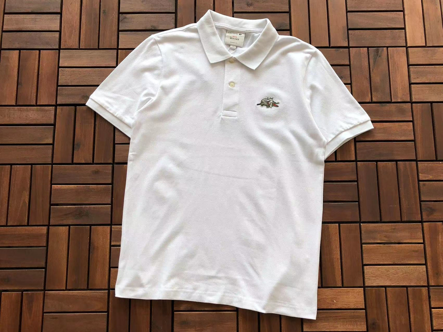 Collection de polos Lacoste x Netflix