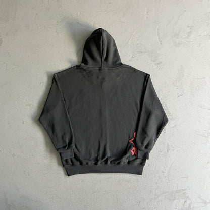 Sweat à capuche zippé Broken P Skeleton