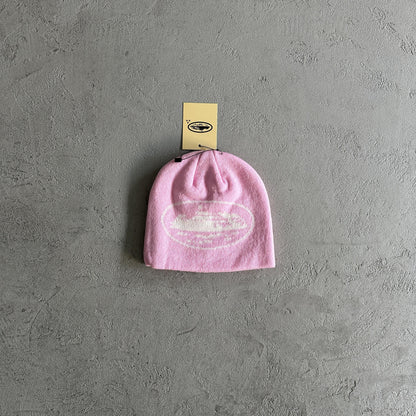Corteiz Demon Beanie- Beige Hat