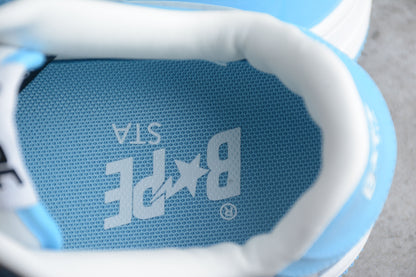 Bape Sta Patent Leather North Carolina Blue