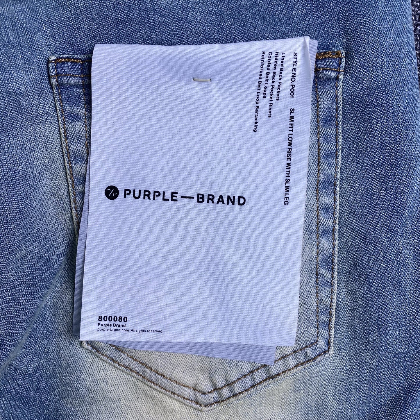 Jeans slim Purple Brand
