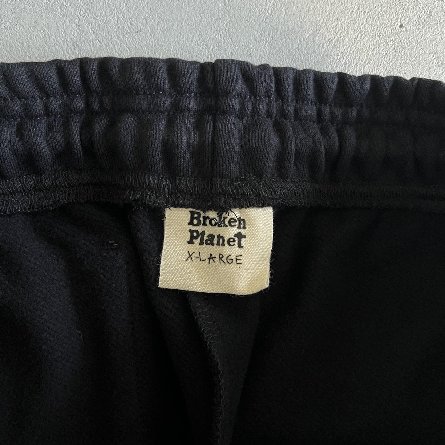Broken P Staight Leg Sweatpants Black