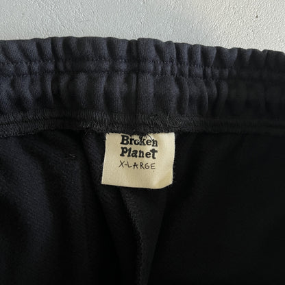 Broken P Staight Leg Sweatpants Black
