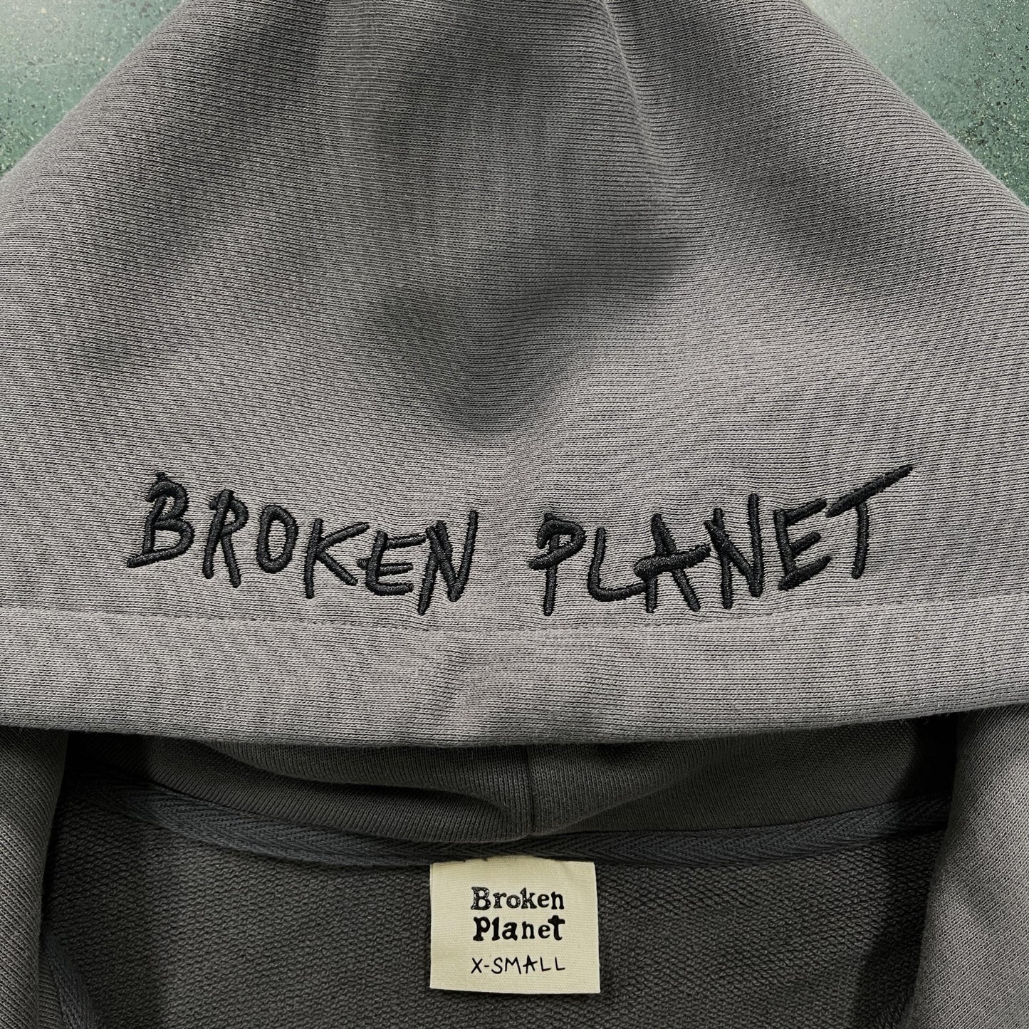 Sweat à capuche zippé Broken P Planet