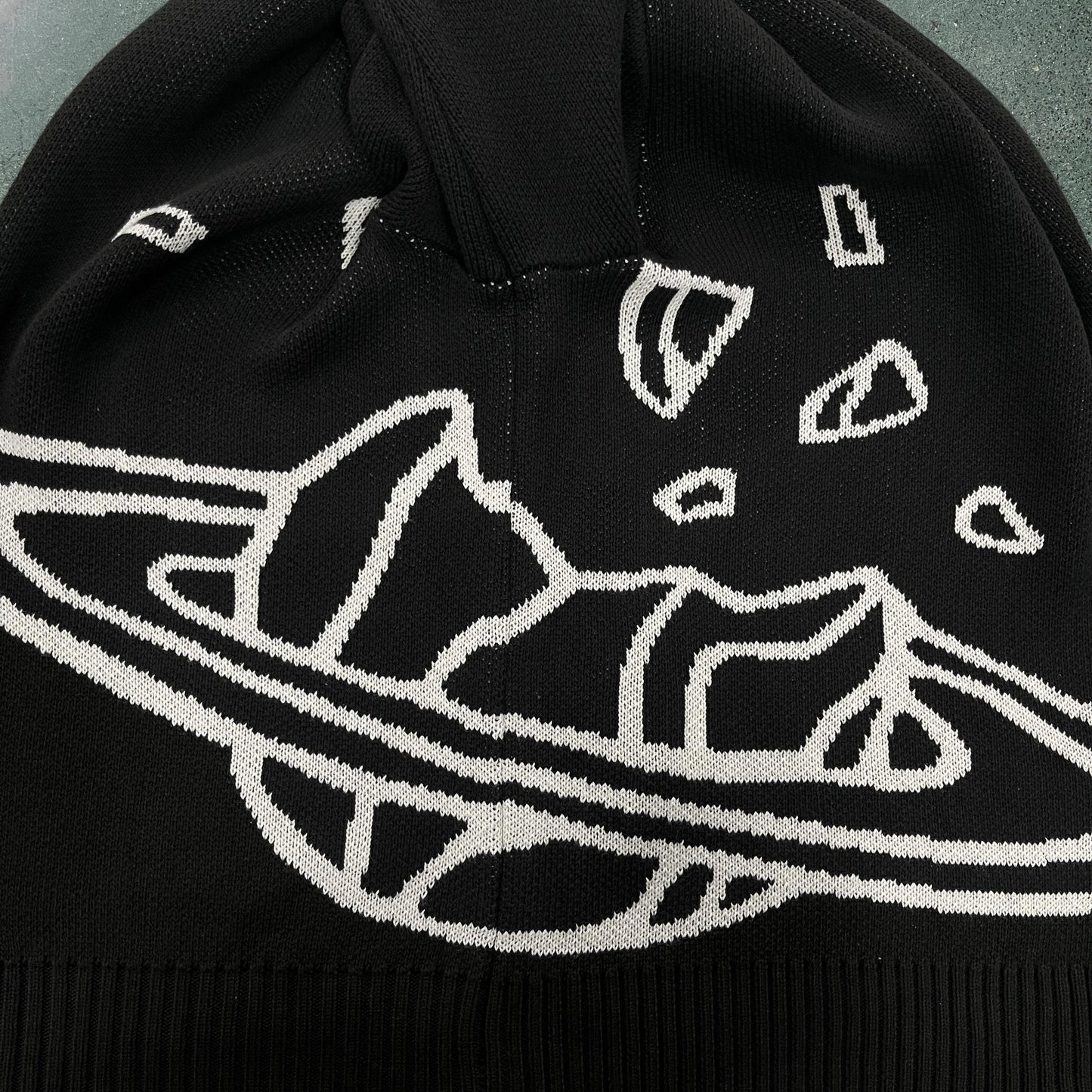 Broken P Knitted Sweater