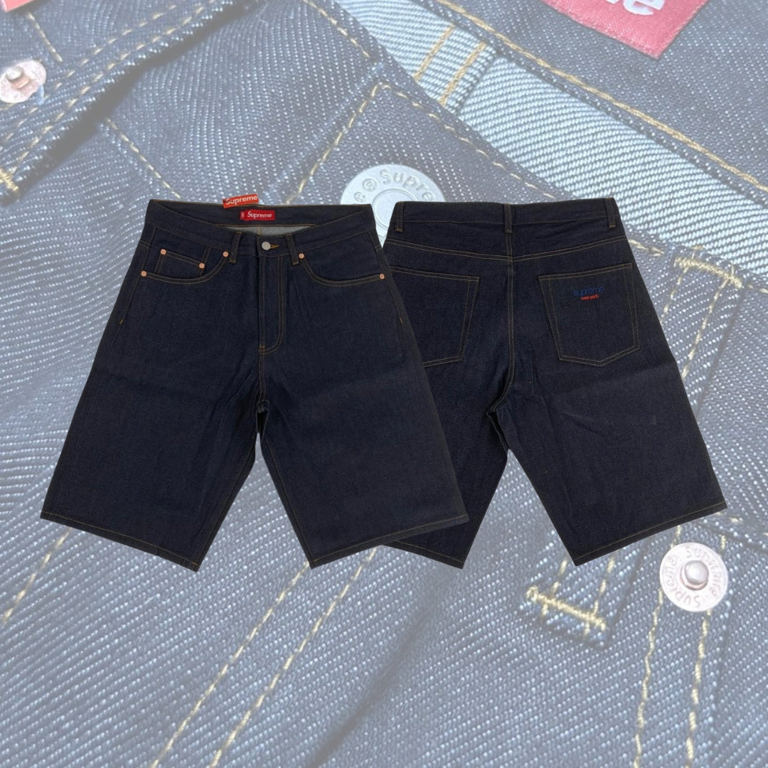 Shorts en jean baggy Supreme