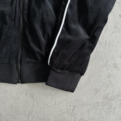 Veste en velours Corteiz noire
