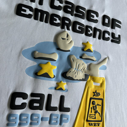 T-shirt « P cassé en cas d'urgence »